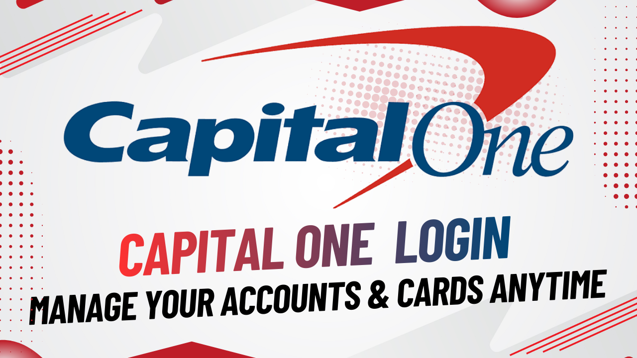 capital one bank card login