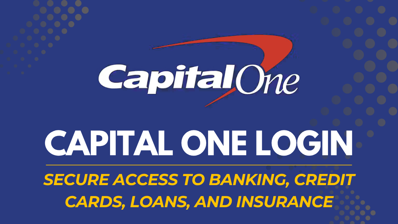 capital one bank card login